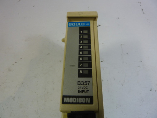 Modicon Gould AS-B357 Input Module 23VDC USED