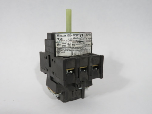 Moeller P1-25/EA/SVB Rotary Disconnect Switch 25A 690V 3-Pole NO HANDLE USED