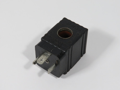 Parker 851005-120 Solenoid Coil 120V 0.14A Type D DIN Plug Face USED
