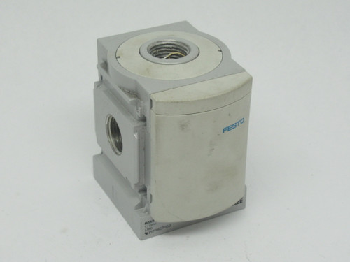 Festo 531966 MS6N-FRM-1/2 Branching Module 4-Port 1/2" NPT 20 bar 300 psi USED