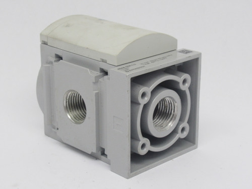 Festo 531966 MS6N-FRM-1/2 Branching Module 4-Port 1/2" NPT 20 bar 300 psi USED