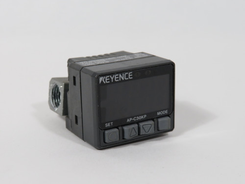 Keyence AP-C30KP Compound Pressure Sensor 12-24VDC 101.3 to -101.3 kPa PNP USED