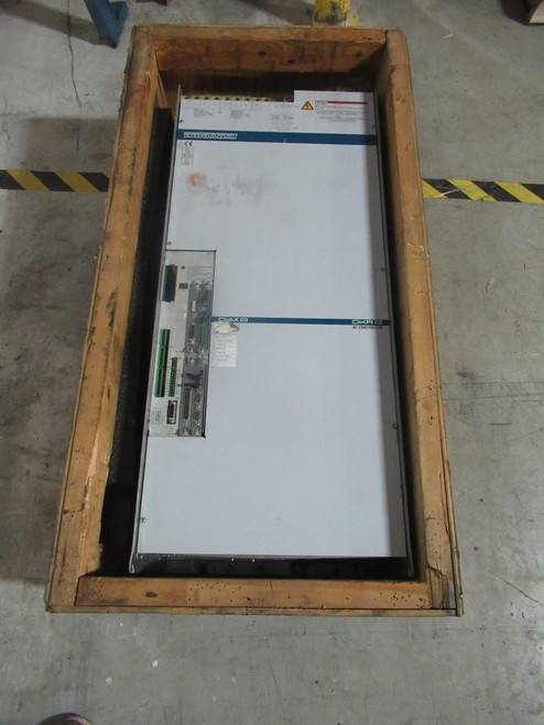 Indramat DKR02.1-W300Z-BE11-01-FW AC Drive Controller 3x 0-380VAC 0-1600Hz USED