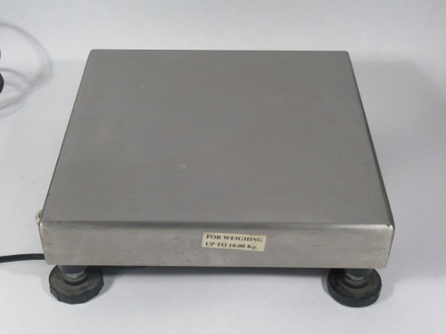 Ohaus CQ10R33 Champ Square Scale w/ CD-33 Indicator 25 x 0.002Lb USED