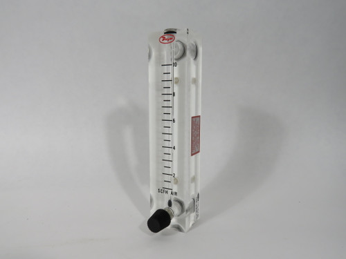 Dwyer VFB-91-SSV Acrylic Flowmeter 1-10 SCFH Air 4" Scale SHELF WEAR NEW