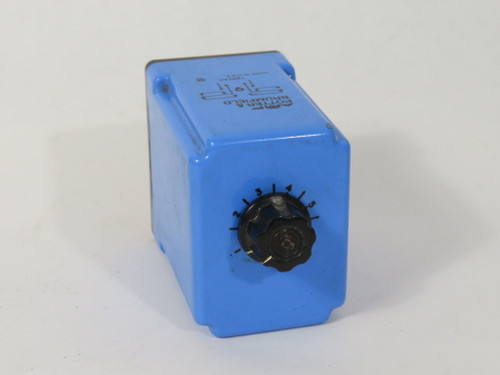 Potter & Brumfield CB-1004B70 Time Delay Relay 0.6-60sec 120V 10A 8-Pin USED