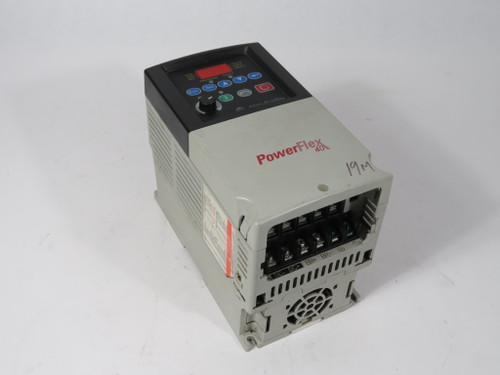 Allen-Bradley 22B-E3P0N104 Series A AC Drive 2HP 3Ph 0-575V 3A 0-400Hz USED