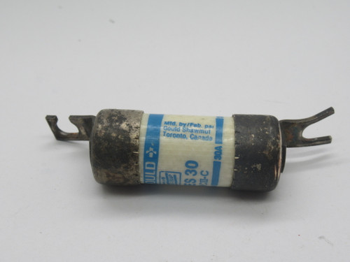 Gould FES-30 HRCII-C Bolt On Fuse 600V 30A USED