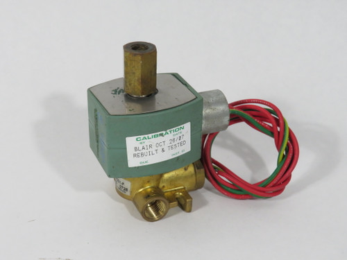 Asco 8345G1 Solenoid Valve 1/4" NPT 120V@60Hz 110V@50Hz 10-150 psi USED