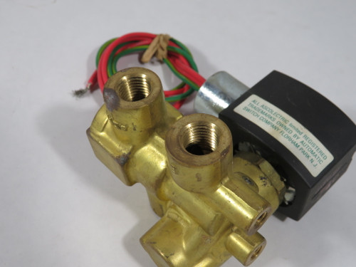 Asco EF8321G1 Solenoid Valve 1/4" NPT 120V@60Hz 110V@50Hz SHELF WEAR NOP