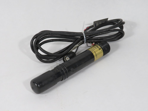 DynaProbe II ST851-T17D-E07B1 pH Sensor GP Flat Bulb Pt 100 Ohms 7" Cable USED
