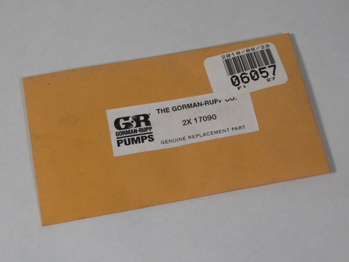 Gorman-Rupp 2X 17090 Adjustable Shim Set 1-1/2" OD 1" ID SEALED NEW