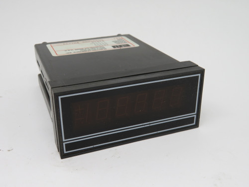 Electro Numerics 385RD Panel Meter Control 5 Digit 115VAC USED