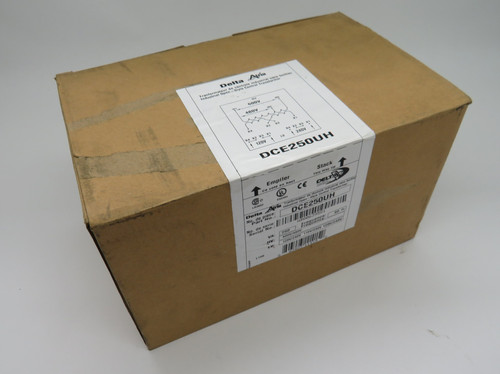 Delta DCE250UH 250VA Pri:600/480V Sec.120/240V 115/230V 60Hz 1Phase NEW