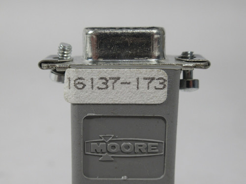 Moore 16137-173 Modulrac Termination Plug M-Bus A USED