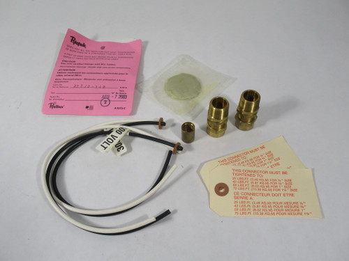 Pyrotenax 277/2-14D Termination Kit 12" Tails MISSING HARDWARE NWB