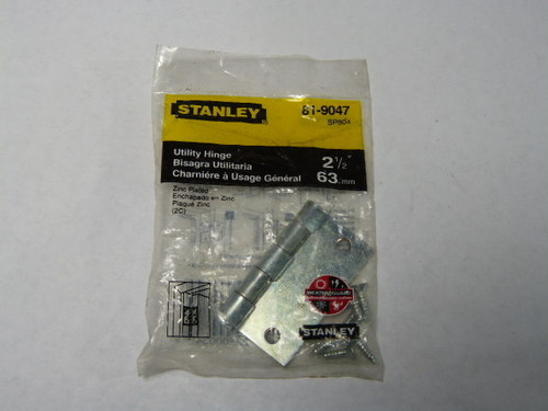 Stanley 81-9047 SP804 Utility Hinge 2-1/2 Inch 63mm  NEW