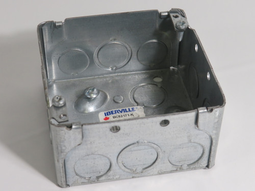Iberville BC52171-K 4" Square Through Wall Box NOP