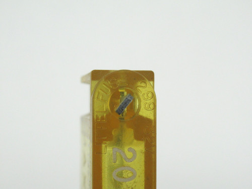 Littelfuse 0299020 Automotive Blade Fuse Maxi 20A 32V Lot of 2 USED