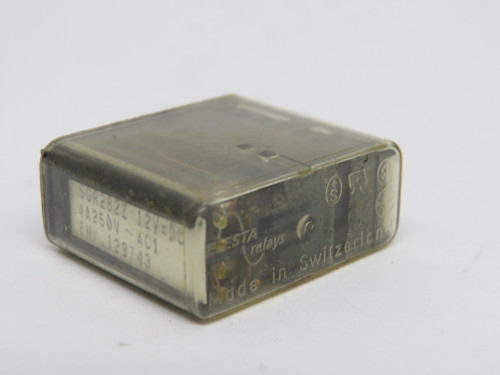 Elesta SGR282Z Relay 12VDC 4A 250V 8-Pin USED