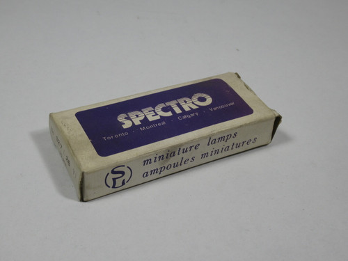 Spectro 327 Miniature Lamp 28V LOT OF 8 NEW