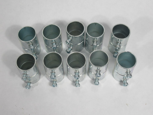 Crouse-Hinds 461 Set Screw Coupling 3/4" D x 1-3/4" Long *LOT OF 10* USED