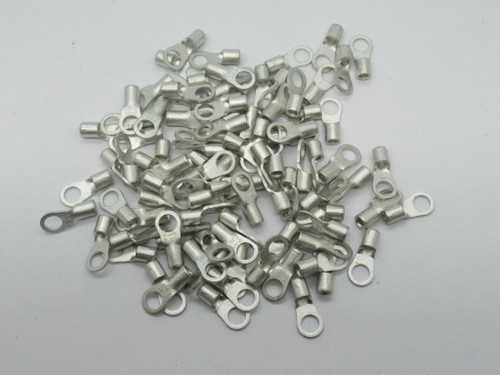 JST 2-M4 Ring Crimp Terminal #14-16AWG *LOT OF 94* NEW
