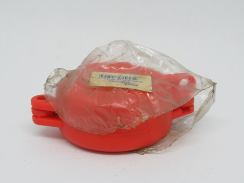 North VS02R V-Safe Wheel Valve Lockout Up To 2-1/2" *RIPPED BAG* NOP