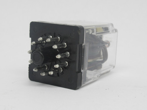 TE/Potter & Brumfield KRPA-14DN-24 Plug In Relay 24VDC 1/3HP 12A 11-Pin USED