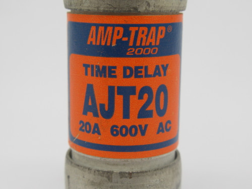 Gould AJT20 Time Delay Current Limiting Fuse 20A 600VAC USED