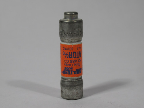 Ferraz Shawmut ATQR-8/10 Amp-Trap 2000 Time Delay Fuse 8/10A 600VAC USED
