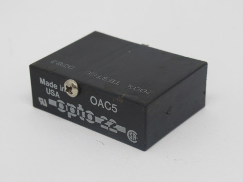 Opto 22 OAC5 Digital Output Module 12-140VAC 5VDC Logic *CHIPPED* USED