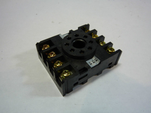 Omron PF083A Relay Socket 7.5A 250V 8-Pin USED