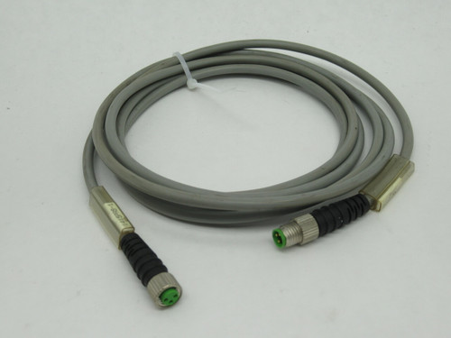 Murrelektronik 7000-88001-2710200 Male/Female Cable 3-Pin 2m L USED