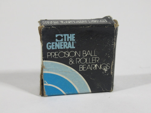General Bearing GB-21807-77 Ball Bearing 7/16" B x 1-1/8" OD x 3/8" Outer W NEW