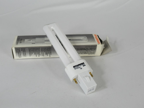 Sylvania 20304 Compact Fluorescent Lamp Duplex S 7Watt G-23 2Pin 82CRI NEW