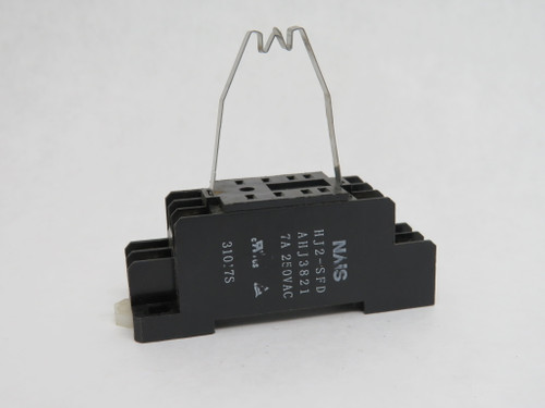 NAIS HJ2-SFD AHJ3821 Relay Base / Socket 8 Pin 7A 250VAC USED