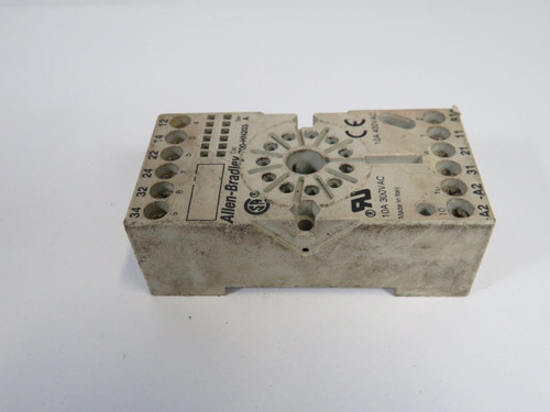 Allen-Bradley 700-HN203 Type HN Relay Socket 11Pin 10A 300/400VAC USED