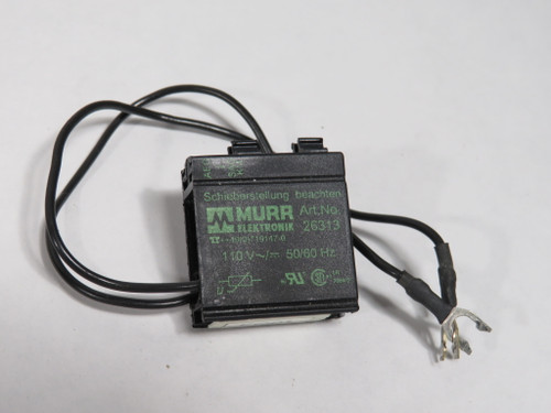 Murrelektronik 26313 Surge Suppressor 110VAC/DC 50/60Hz USED