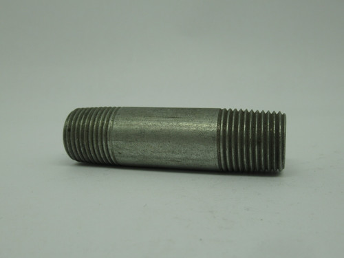 Generic Conduit Nipple 5/8"NPT 3" Length USED