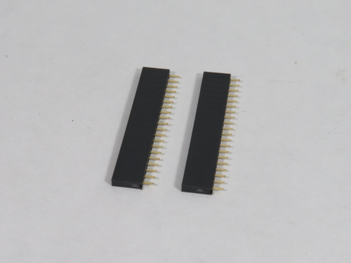 Sayal ACPC-5011C SIPSKT 2.5mm 20-Socket NBST Gold Black Lot of 2 NWB
