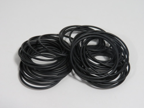 Daemar 029 Nitrile O-Ring 1-1/2" ID 1-5/8" OD 1/16" W Lot of 44 NOP