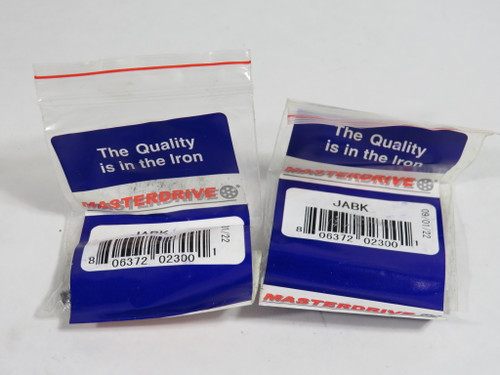 Masterdrive JABK Replacement Bolt Kit for JA Bushing Lot of 2 NWB