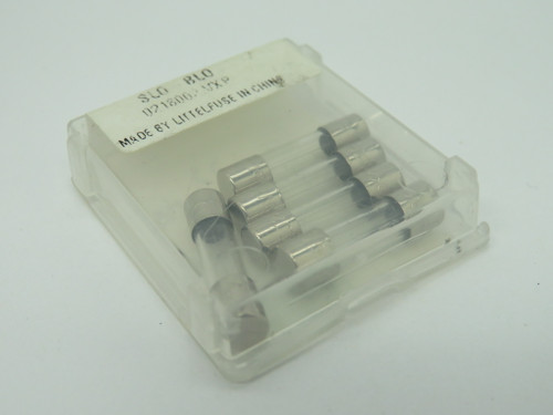 Littelfuse 0218002.VXP Time Delay Glass Fuse 2A 250V 5-Pack NEW