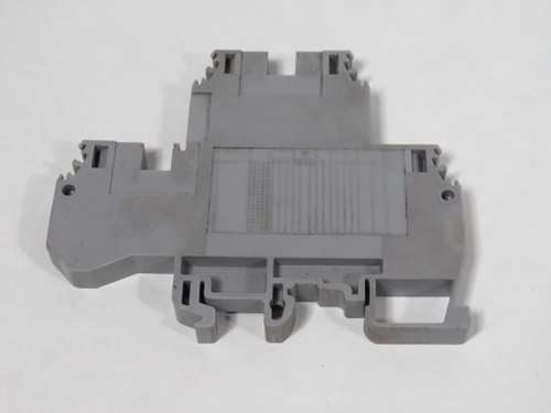 Entrelec M6/8-D2 Double Deck Terminal Block 750V Gray USED