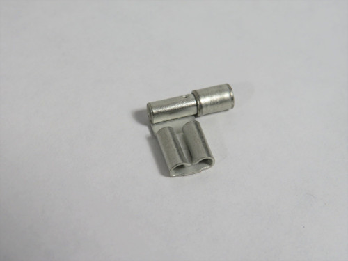 Generic Non-Insulated Female Flag Terminal 16-14ga .250" Tab Lot of 41 NOP