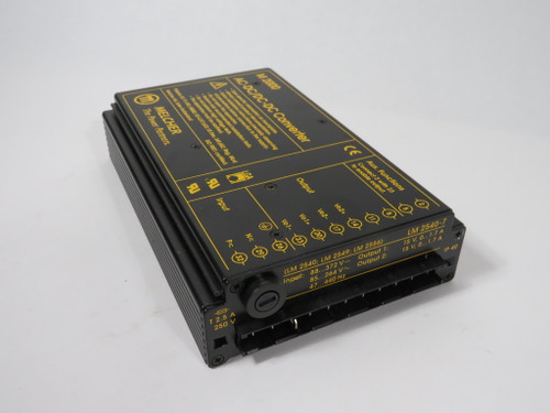 Melcher LM2540-7 AC-DC/DC-DC Converter 15V 1.7A Out 88-372VDC 85-264VAC In USED