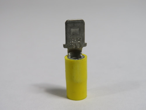 Thomas & Betts 10RC-250T Male Push-On Terminal 12-10AWG .250" Tab Lot of 31 NOP