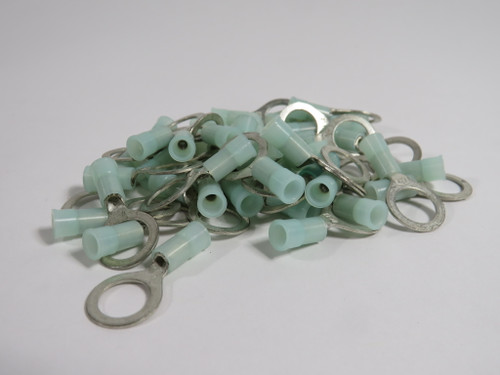 Generic Insulated Ring Tongue Terminal 16-14AWG 3/8" M10 Stud Lot of 41 NOP