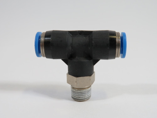 Festo 153107 QST-1/8-6 Push-In T-Fitting R1/8" Thread 6mm Tube OD NOP